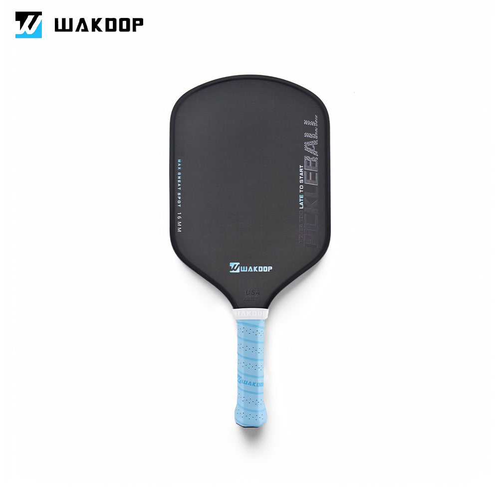 Blue-Black Border - Venom Pickleball Paddle