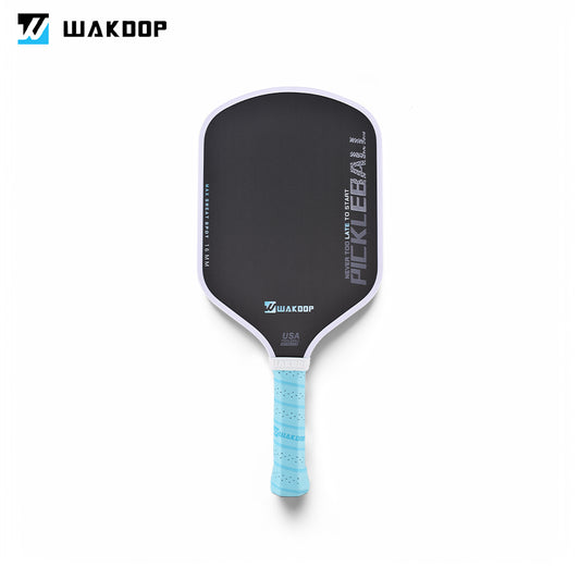 Blue-White Border - Venom Pickleball Paddle