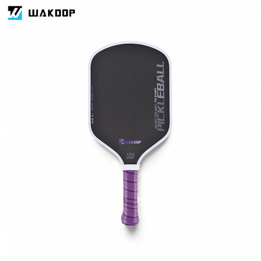 Purple-White Border - Venom Pickleball Paddle