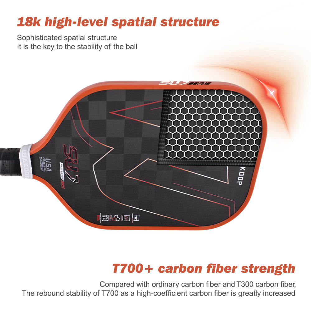 Orange - SU7 Pickleball Paddle