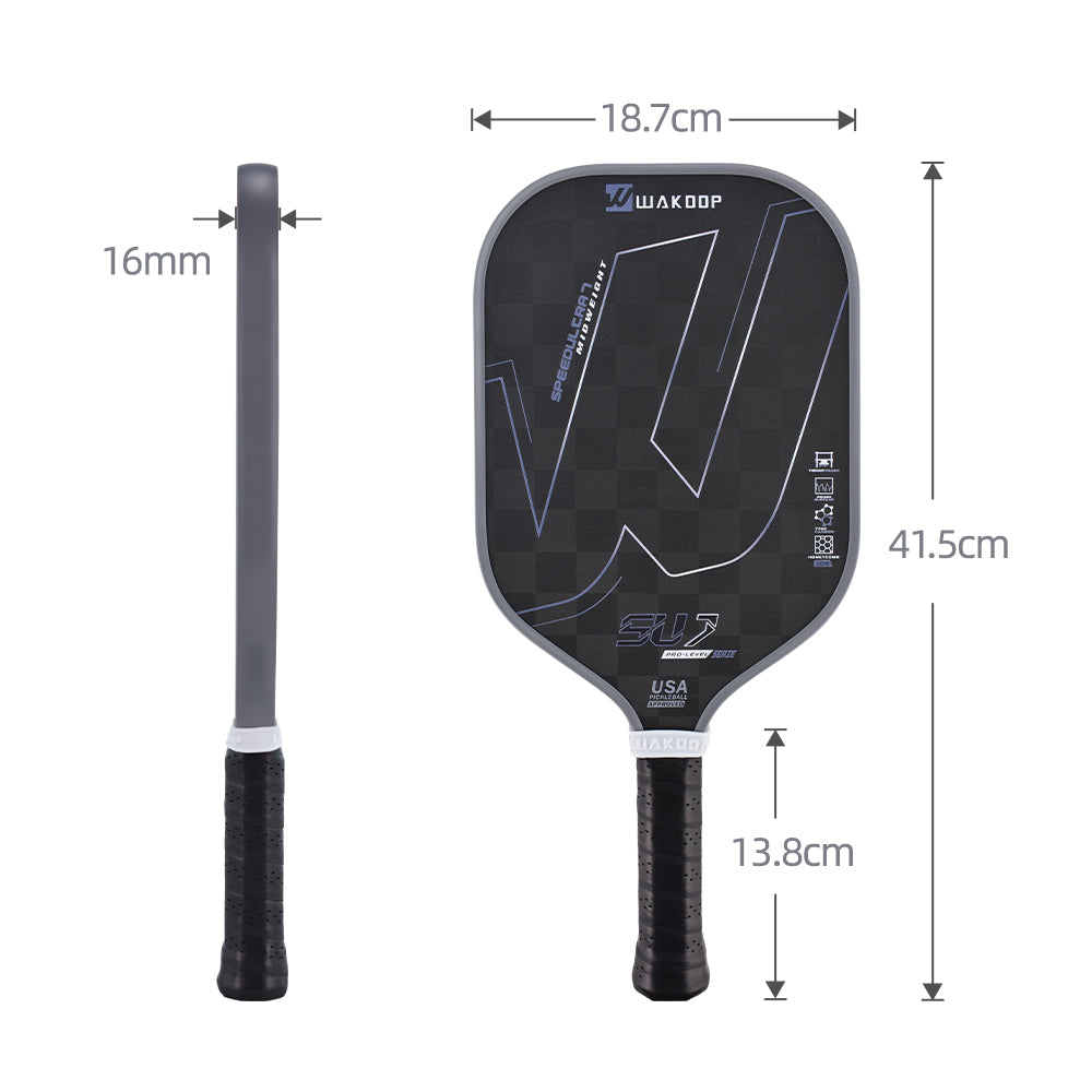 Gray - SU7 Pickleball Paddle