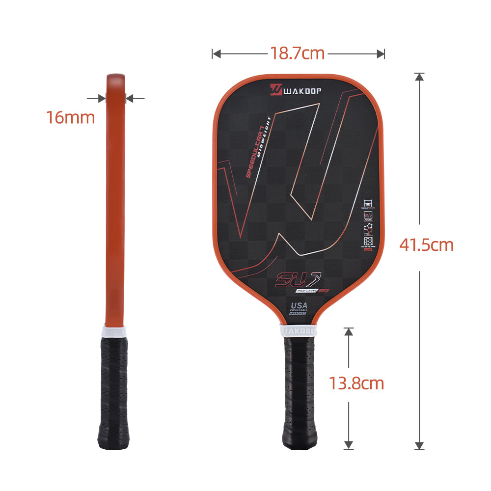 Orange - SU7 Pickleball Paddle